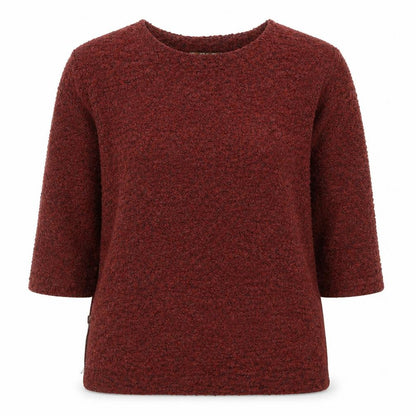 NEXT Womens Brown Round Neck  Polyester Pullover Jumper Size 8