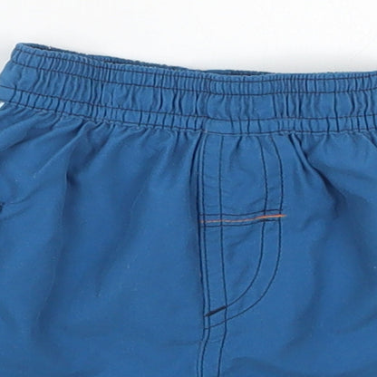 NEXT Boys Blue  Polyester Cropped Trousers Size 3-6 Months   - Crocodile Swim Shorts