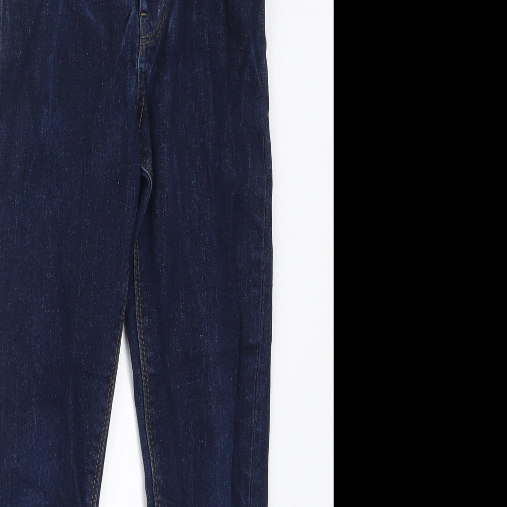Matalan Boys Blue  Cotton Skinny Jeans Size 9 Months  Regular Button