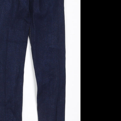 Matalan Boys Blue  Cotton Skinny Jeans Size 9 Months  Regular Button