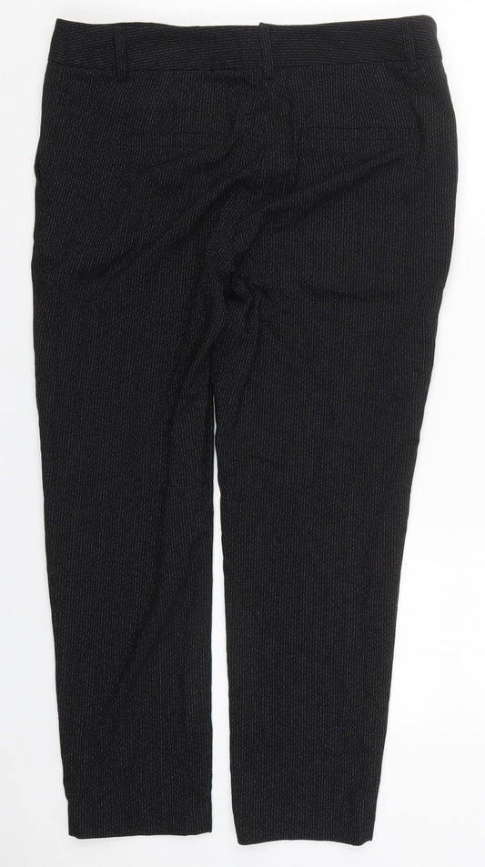 Womens UK Size 12 NEXT Regular Fit  Black Trousers