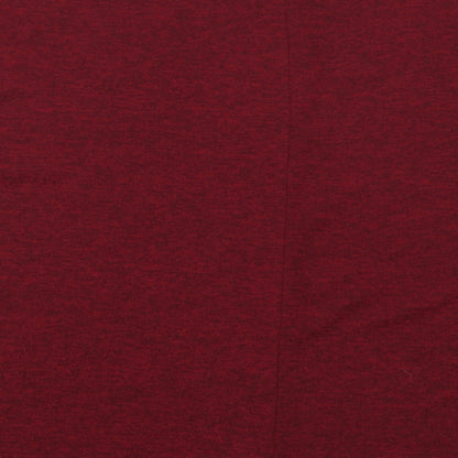 George Womens Red  Polyester Basic T-Shirt Size 14 Round Neck