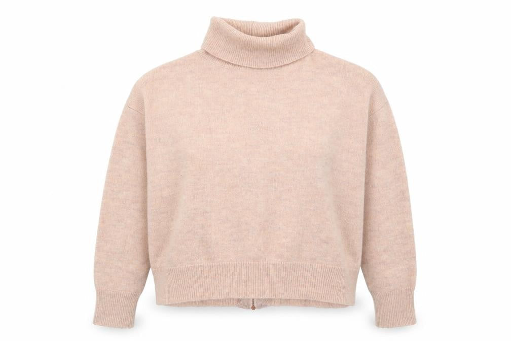 Womens UK Size 10 Preworn Pink Pullover Jumper