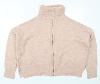 Womens UK Size 10 Preworn Pink Pullover Jumper