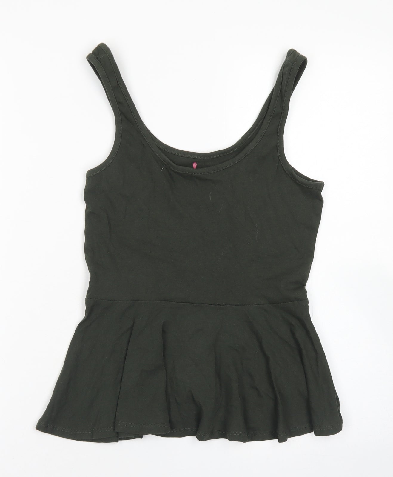 Womens UK Size 10 Atmosphere Green Basic Tank
