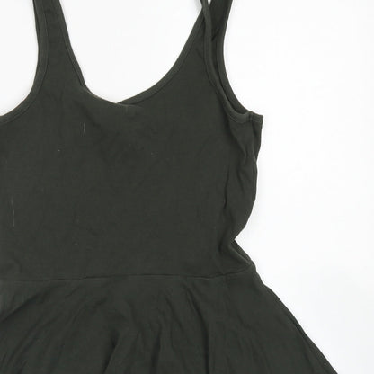 Womens UK Size 10 Atmosphere Green Basic Tank