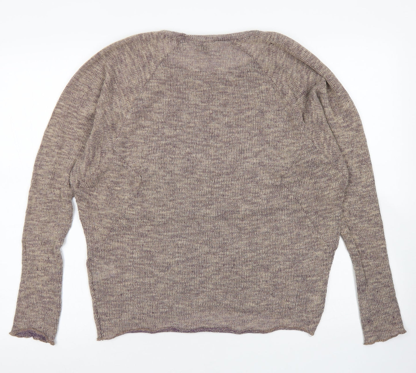 Womens UK Size 10 Topshop Brown Pullover Jumper
