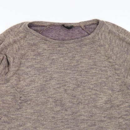 Womens UK Size 10 Topshop Brown Pullover Jumper