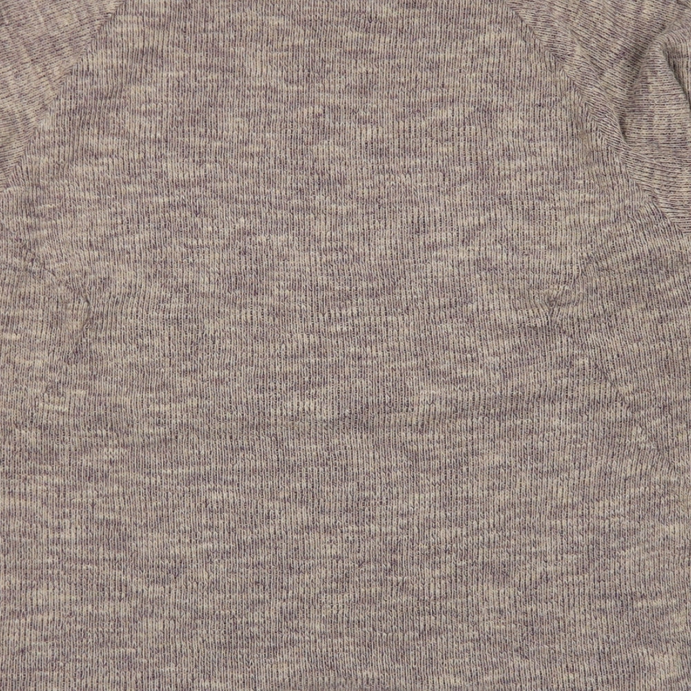 Womens UK Size 10 Topshop Brown Pullover Jumper