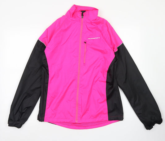 MuddyFox Womens Pink   Rain Coat Jacket Size 10  Zip