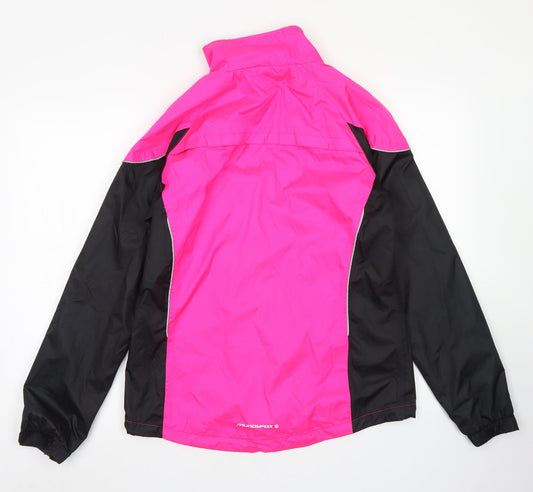 MuddyFox Womens Pink   Rain Coat Jacket Size 10  Zip