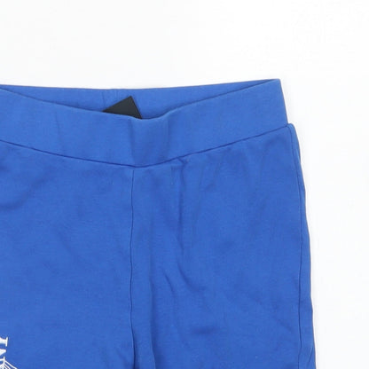 Couture Womens Blue  Cotton Biker Shorts Size XS L5 in Regular
