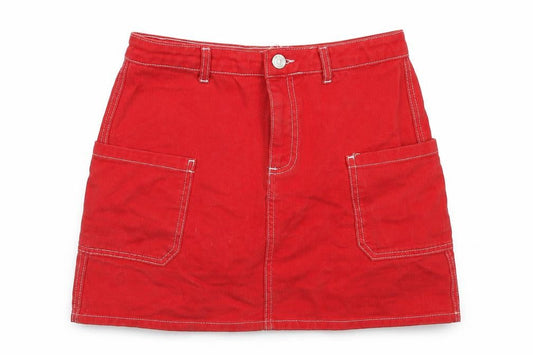 Womens UK Size M BDG A-Line Denim Skirt