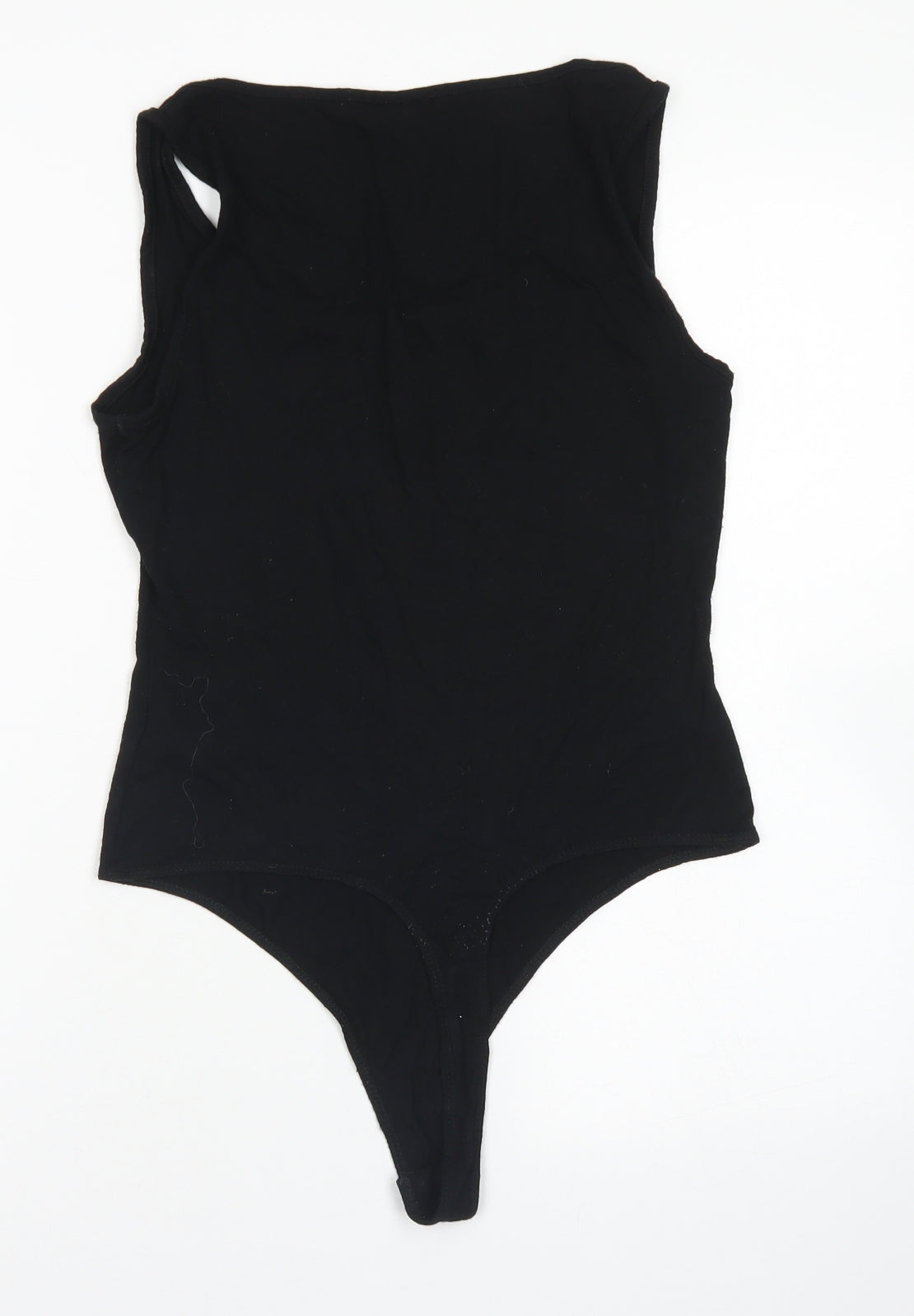 Womens UK Size 8 ASOS One-Piece Black Bodysuit
