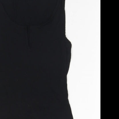 Womens UK Size 8 ASOS One-Piece Black Bodysuit
