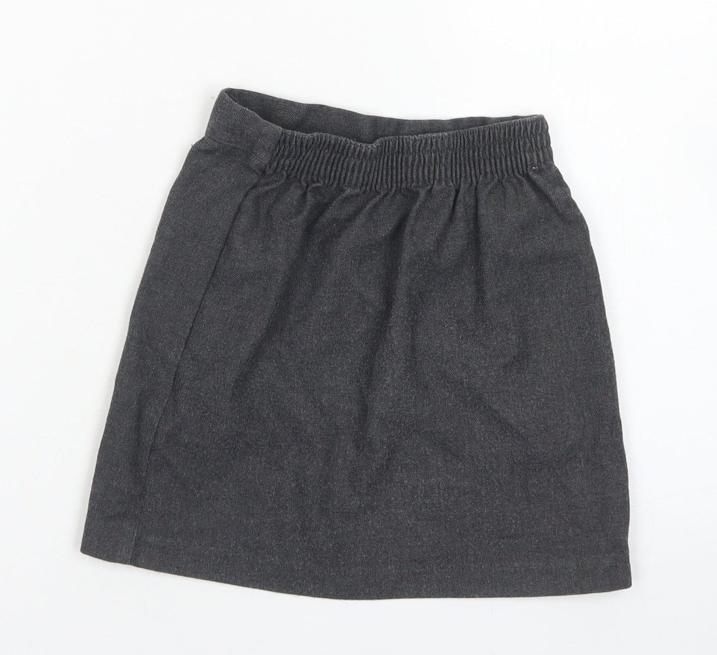 Banner Girls Grey  Polyester A-Line Set Size 4-5 Years  Regular