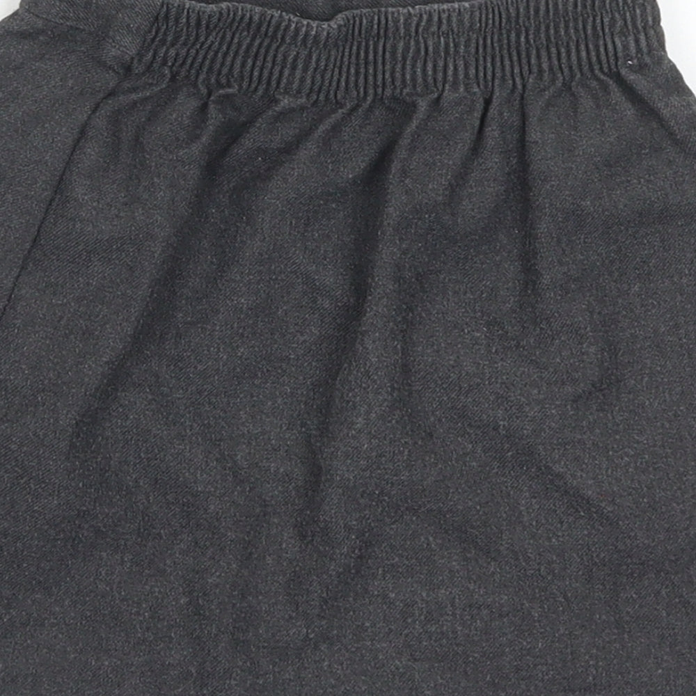 Banner Girls Grey  Polyester A-Line Set Size 4-5 Years  Regular