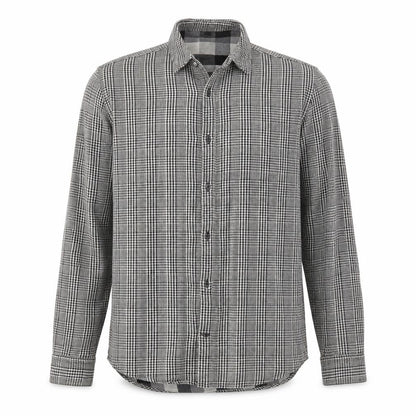 Mens UK Size S River Island Black  Button-Up Long Sleeve Casual Shirt