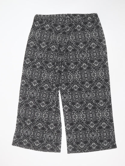 Womens UK Size 38 in Preworn Regular Fit  Black Trousers