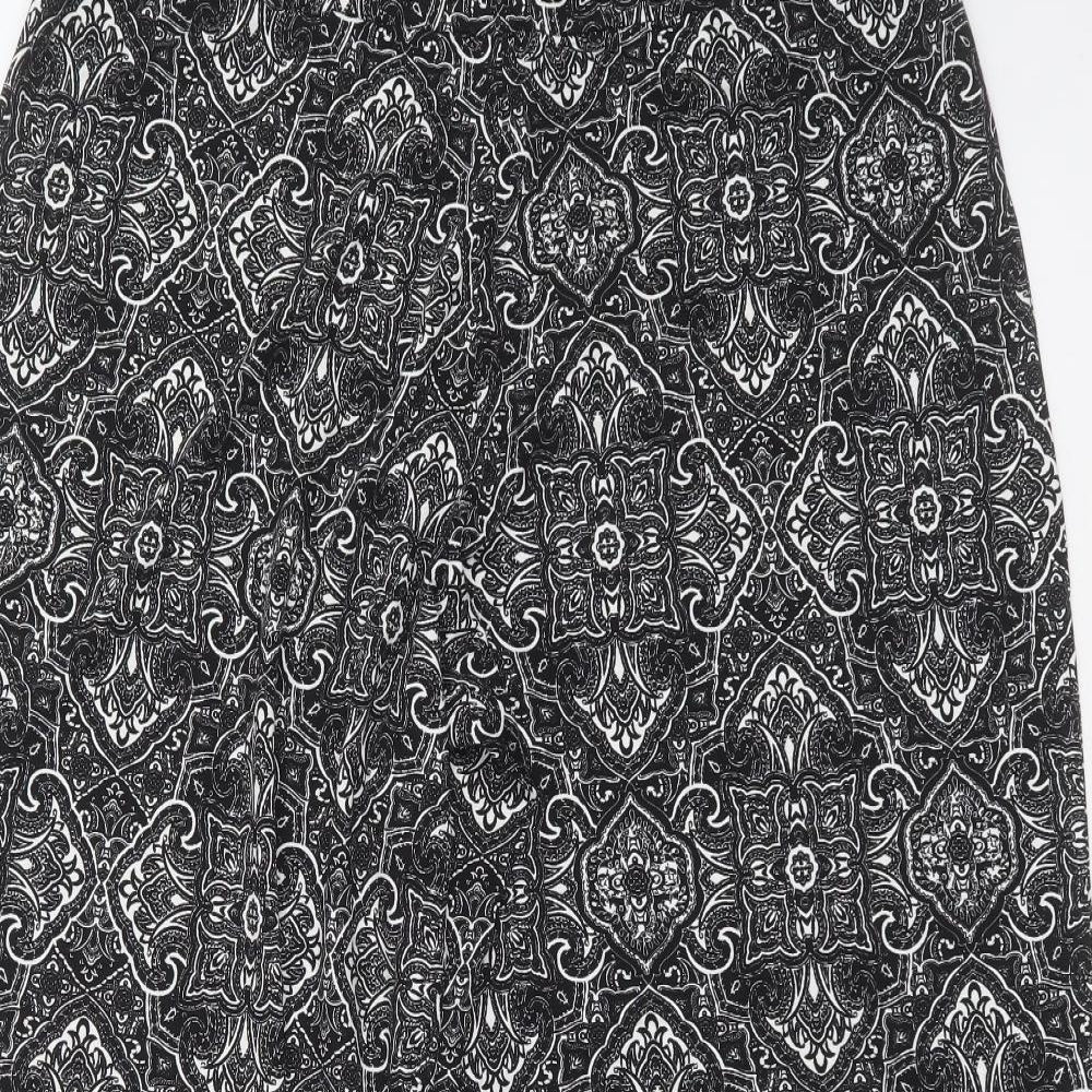 Womens UK Size 38 in Preworn Regular Fit  Black Trousers