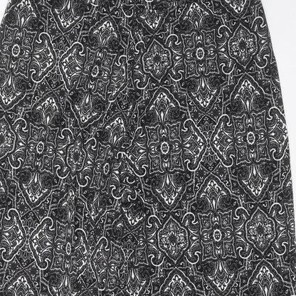Womens UK Size 38 in Preworn Regular Fit  Black Trousers