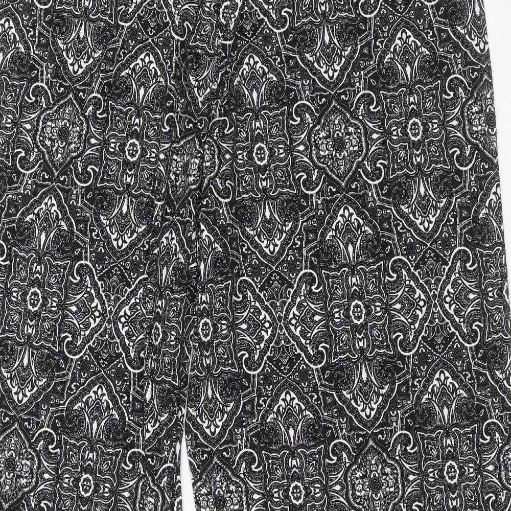 Womens UK Size 38 in Preworn Regular Fit  Black Trousers