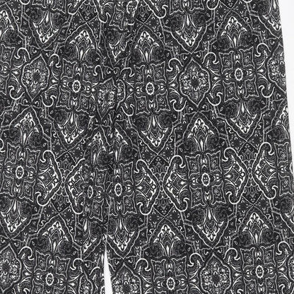 Womens UK Size 38 in Preworn Regular Fit  Black Trousers