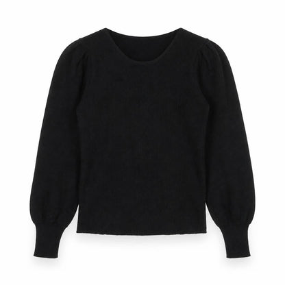 F&F Womens Black Round Neck  Viscose Pullover Jumper Size 12
