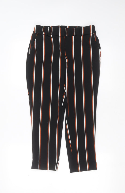 Womens UK Size 6 Dorothy Perkins Regular Fit  Black Trousers