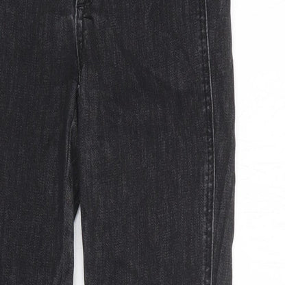 Gap Womens Black  Cotton Skinny Jeans Size 26 L29 in Regular Button