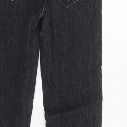 Gap Womens Black  Cotton Skinny Jeans Size 26 L29 in Regular Button