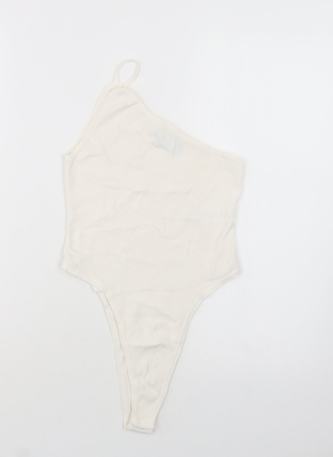 Womens UK Size 12 ASOS One-Piece Ivory Bodysuit