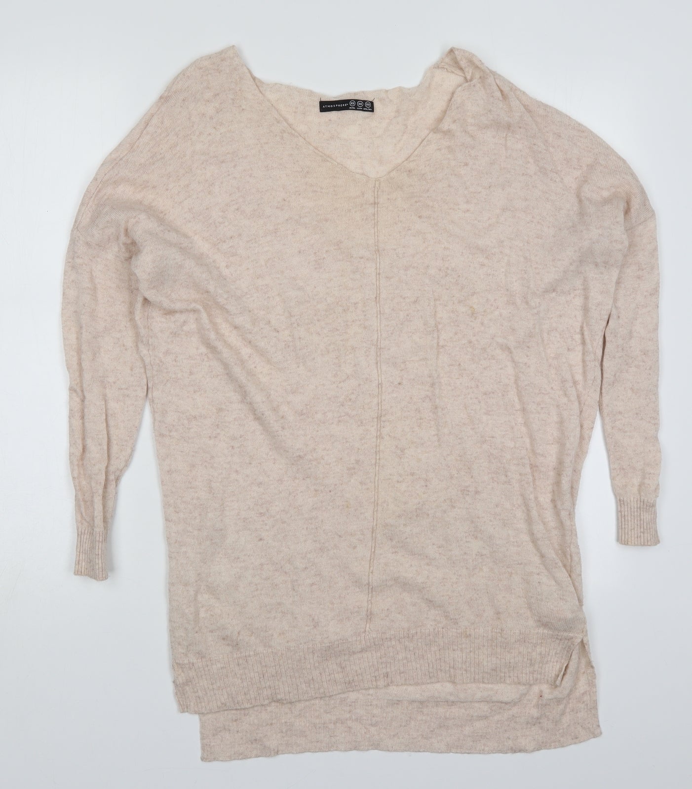 Womens UK Size XS Atmosphere Beige Pullover Jumper