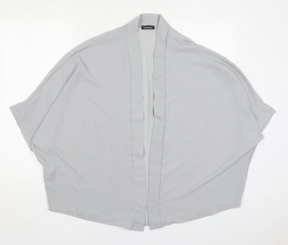 Boohoo Womens Grey   Jacket  Size M