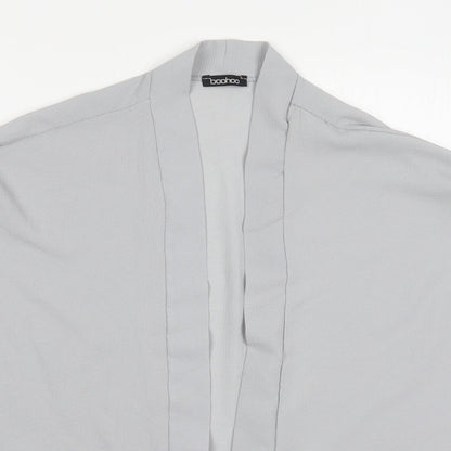 Boohoo Womens Grey   Jacket  Size M