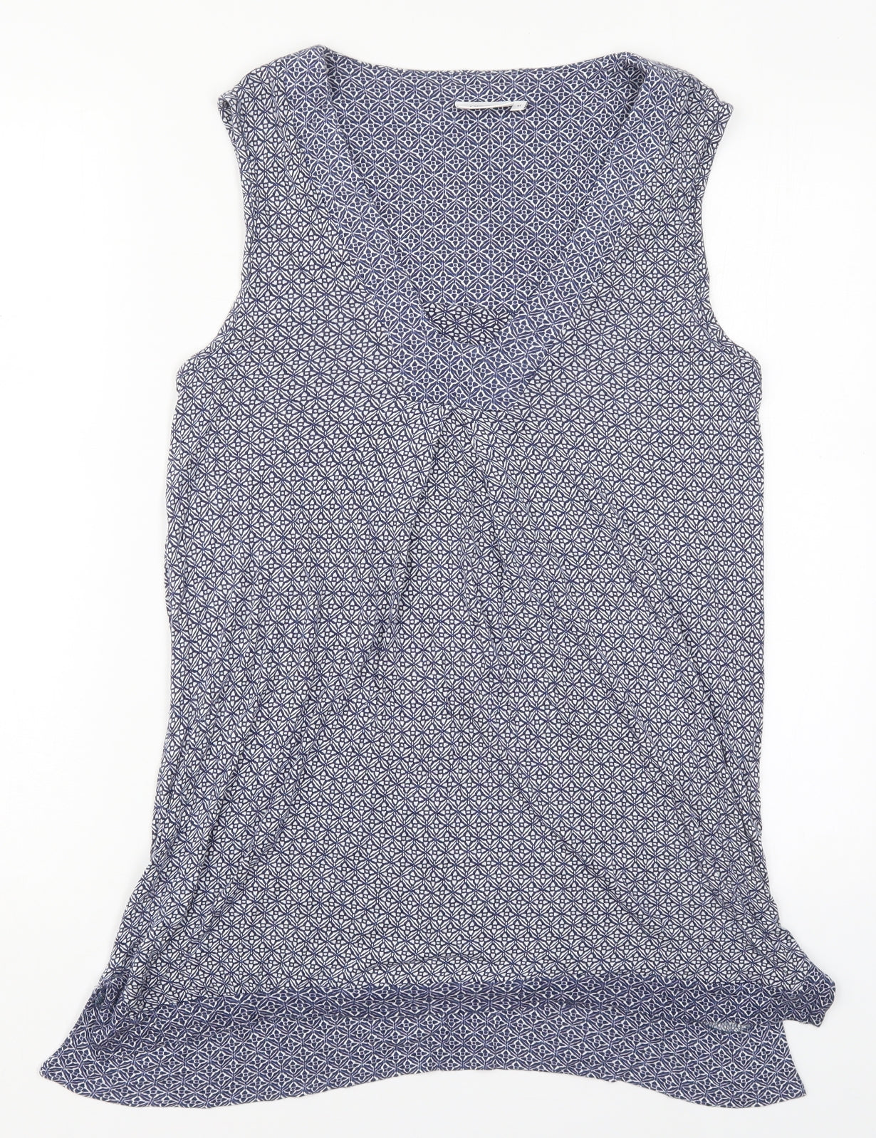 Womens UK Size 10 NEXT Blue Basic Tank