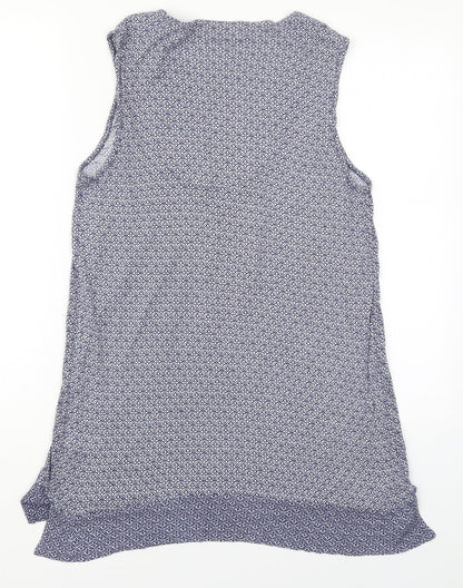 Womens UK Size 10 NEXT Blue Basic Tank