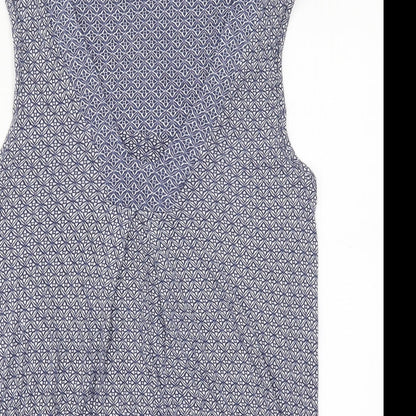 Womens UK Size 10 NEXT Blue Basic Tank