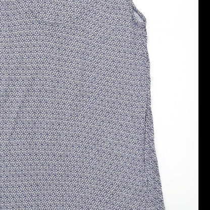 Womens UK Size 10 NEXT Blue Basic Tank