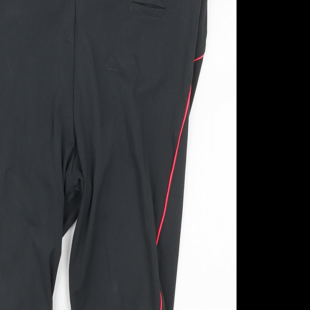 BTWin Womens Grey  Polyester Cropped Leggings Size 34 in L18 in Regular  - Pink