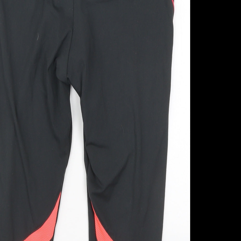 BTWin Womens Grey  Polyester Cropped Leggings Size 34 in L18 in Regular  - Pink