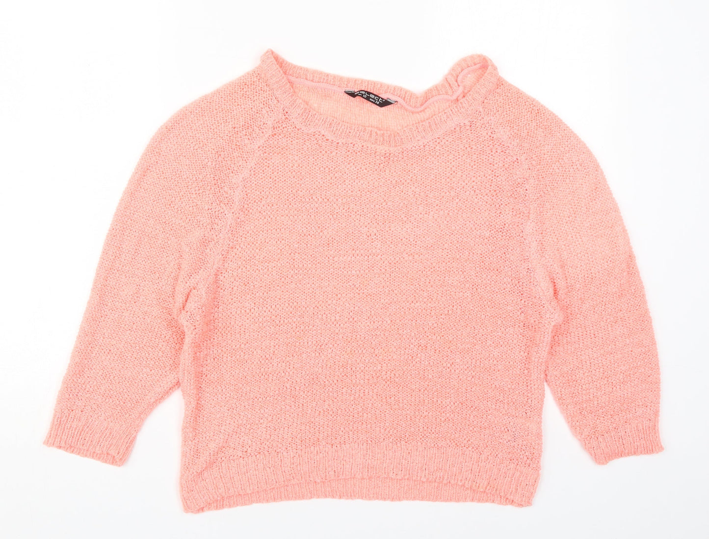 Womens UK Size 10 Select Pink Pullover Jumper