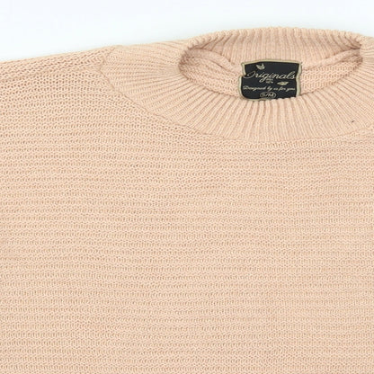 Womens UK Size S Originals Pink Pullover Jumper