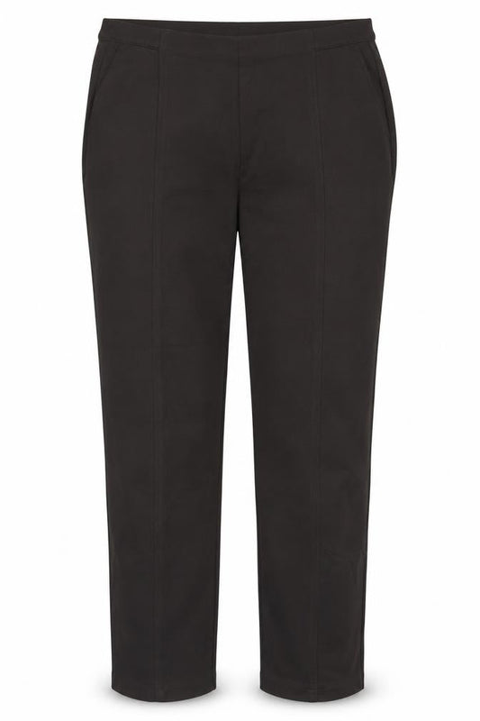 Womens UK Size 18 Classic Regular Fit Dress Pants Brown Trousers