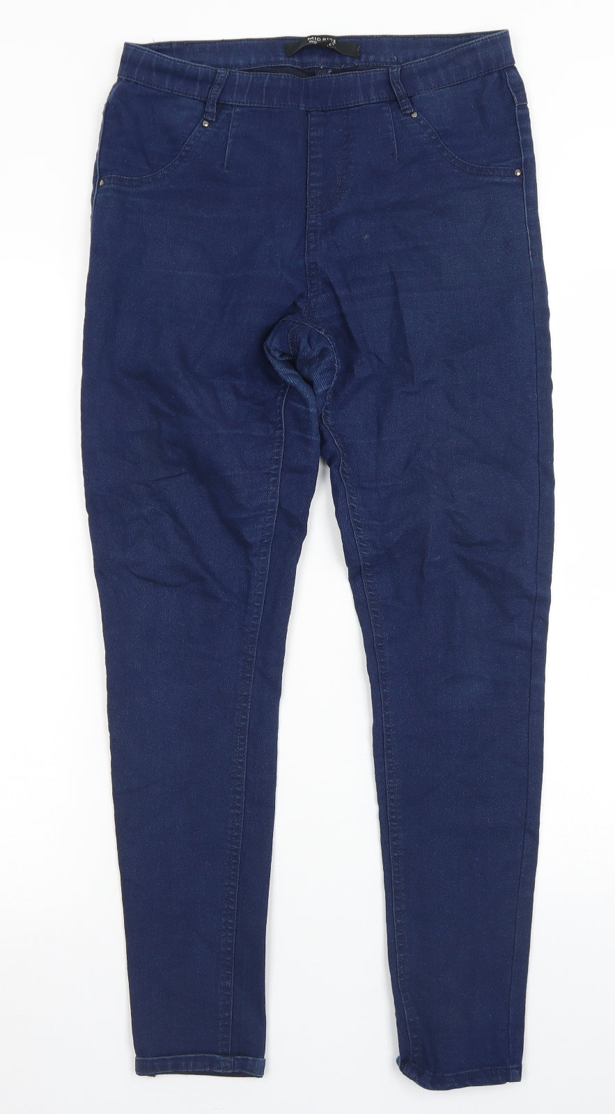 Select Womens Blue  Cotton Jegging Jeans Size 8 L27 in Regular