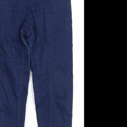 Select Womens Blue  Cotton Jegging Jeans Size 8 L27 in Regular