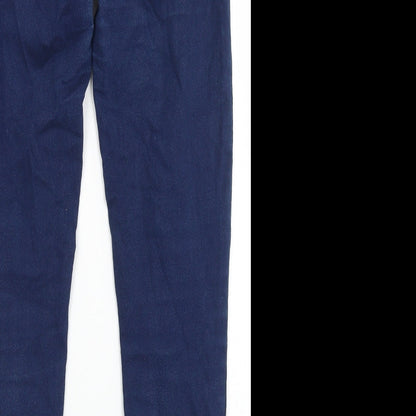Select Womens Blue  Cotton Jegging Jeans Size 8 L27 in Regular