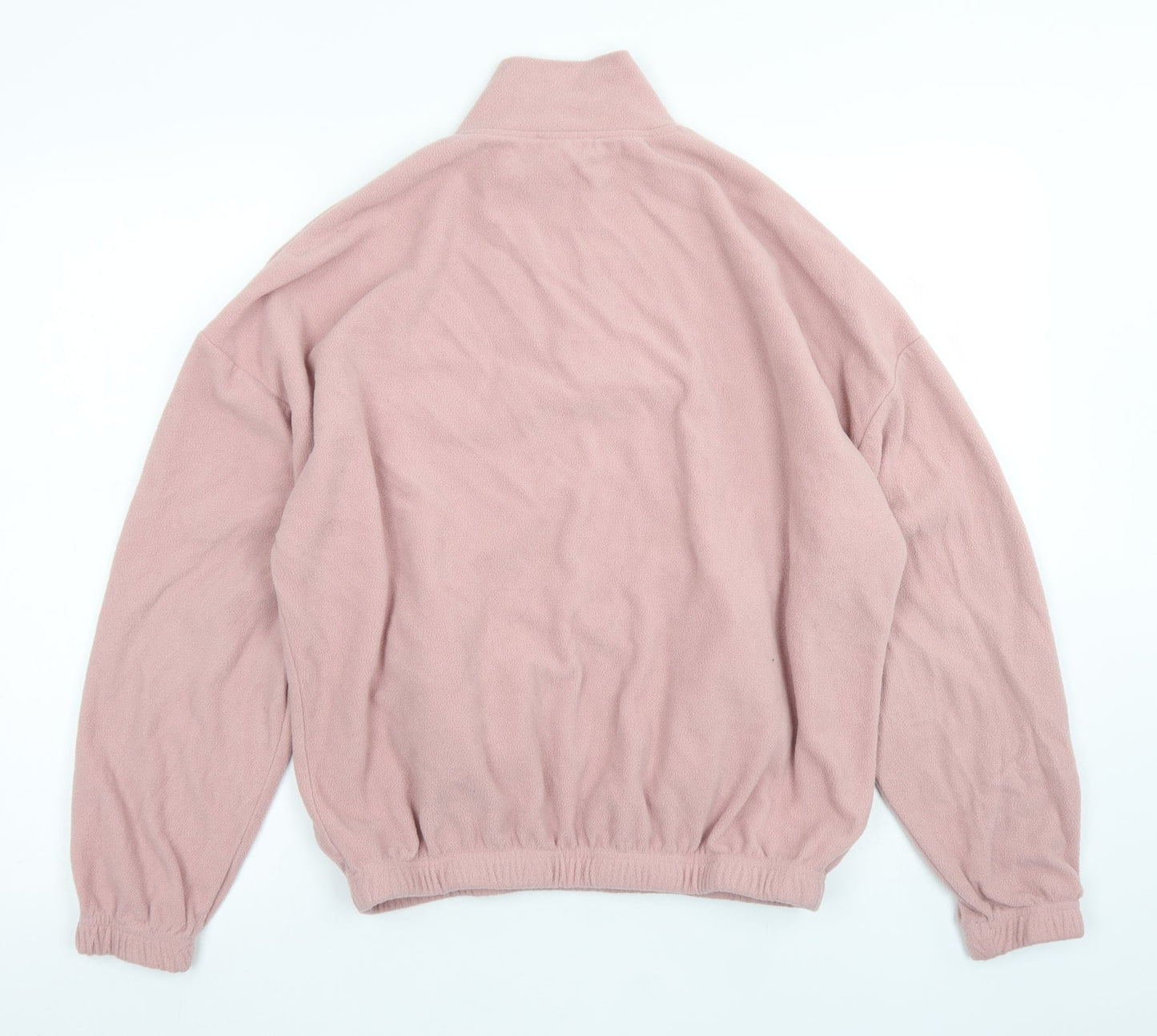 New Look Womens Pink  Polyester Pullover Sweatshirt Size M