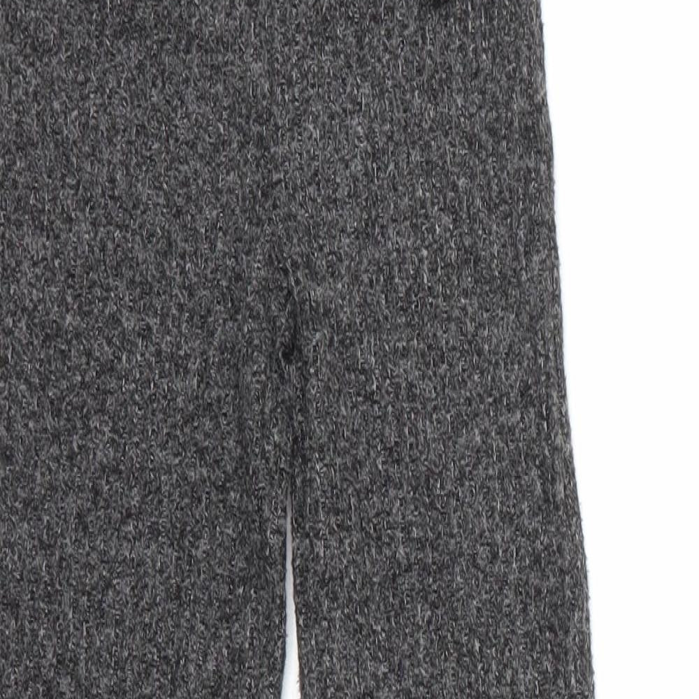 F&F Girls Grey  Viscose Sweatpants Trousers Size 9 Months L24 in Regular Drawstring