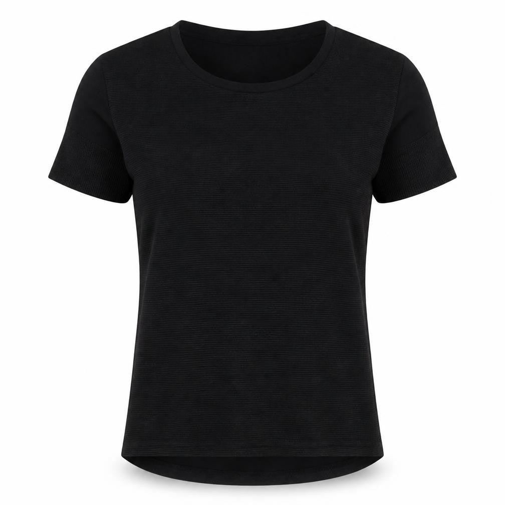 Womens UK Size M Vera Moda Black Basic Blouse
